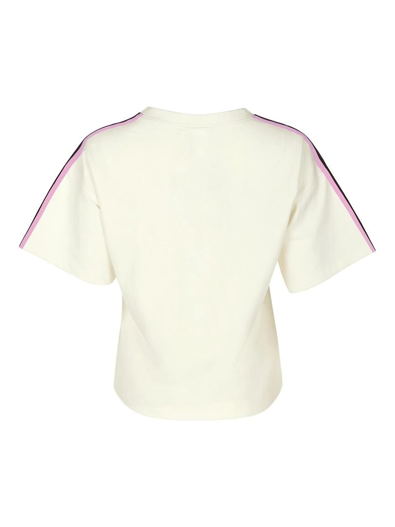 T shirt manches courtes Retromania   Ecru
