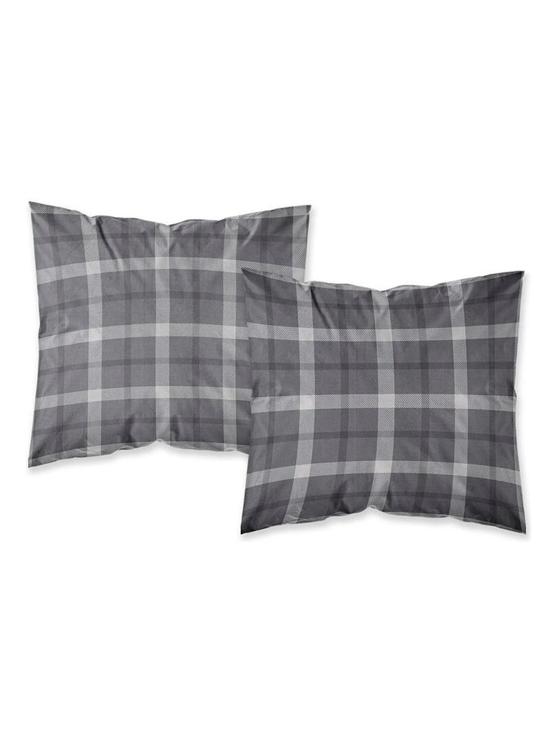 Housse de couette Winter Comet + taie(s) 100% coton 57 fils Gris