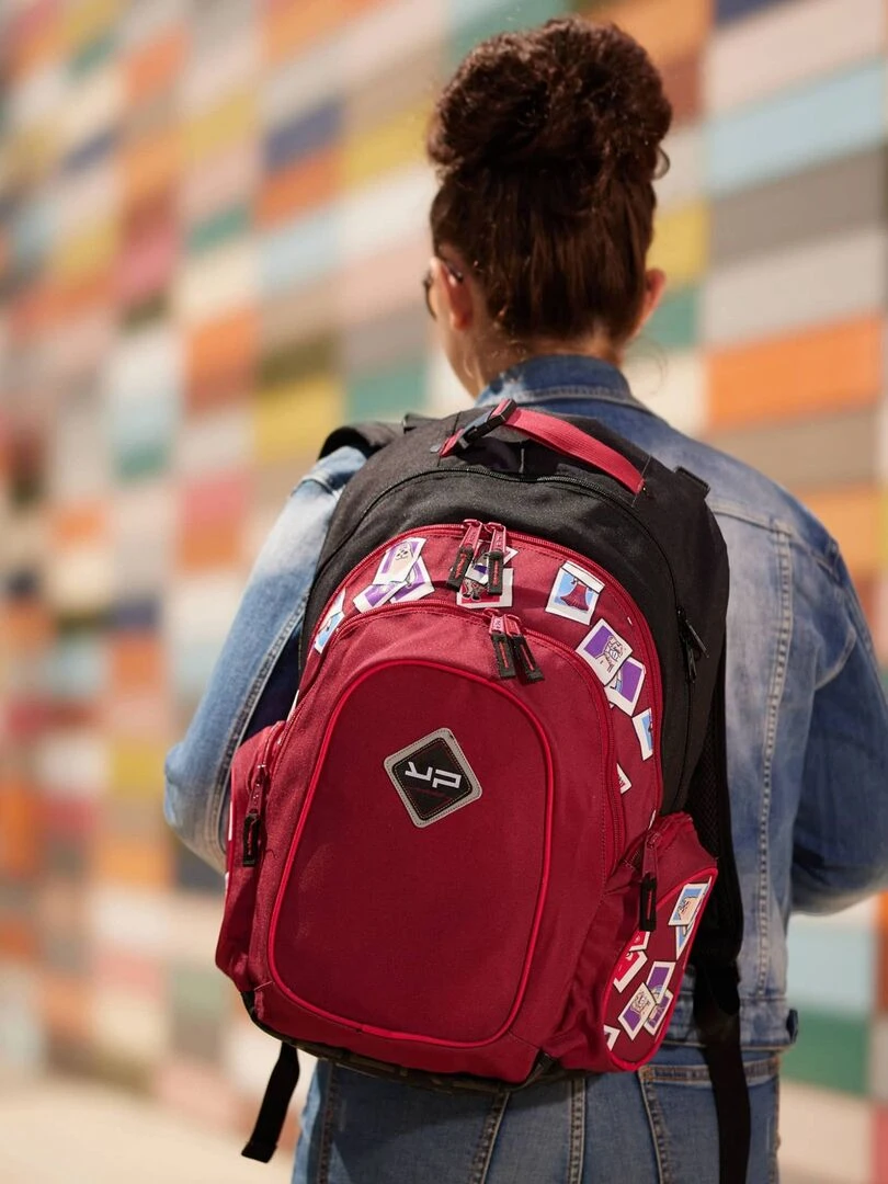 BODYPACK Sac à dos recyclé dos réglable Insta Rouge Rouge