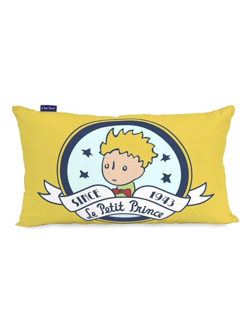 Housse de coussin Son avion "Happyfriday" Blanc