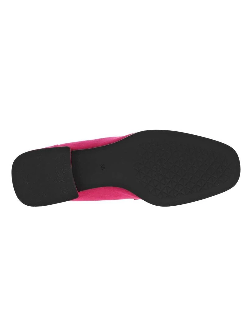 MARCO TOZZI   Mocassins talon plat   Rose fushia
