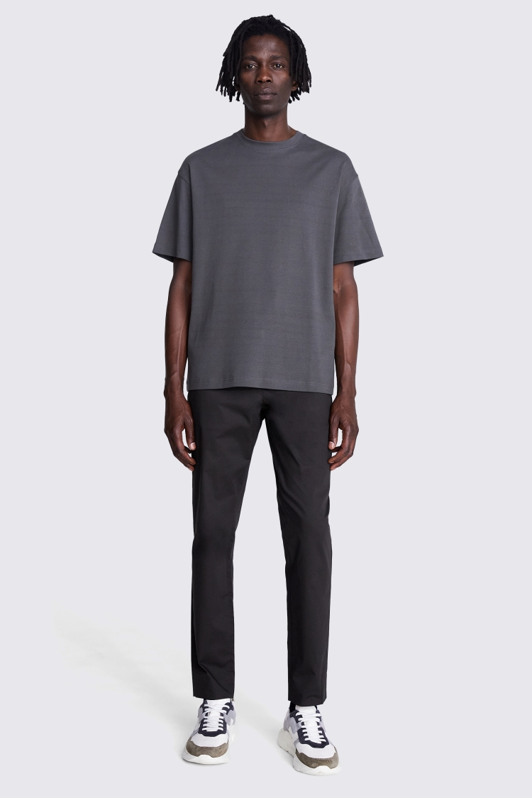Ink Melange Crew Neck T-Shirt   Buy Online at Moss