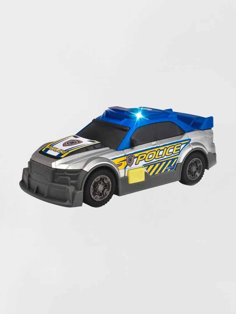 Voiture de police Dickie Toys bleu/gris