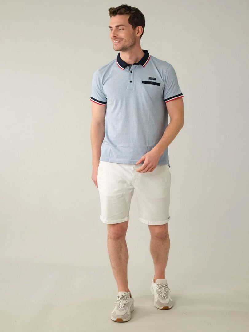 Polo en jersey pour homme 'Deeluxe' Bleu