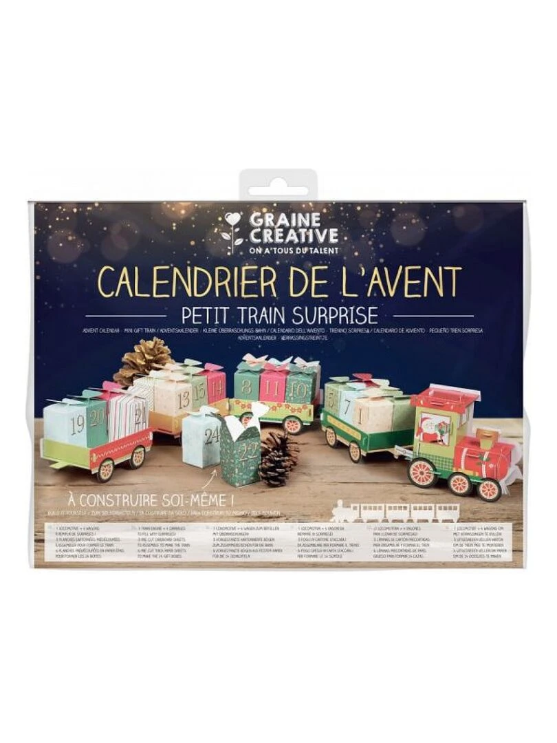 Calendrier De L Avent Petit Train Surprise   N/A