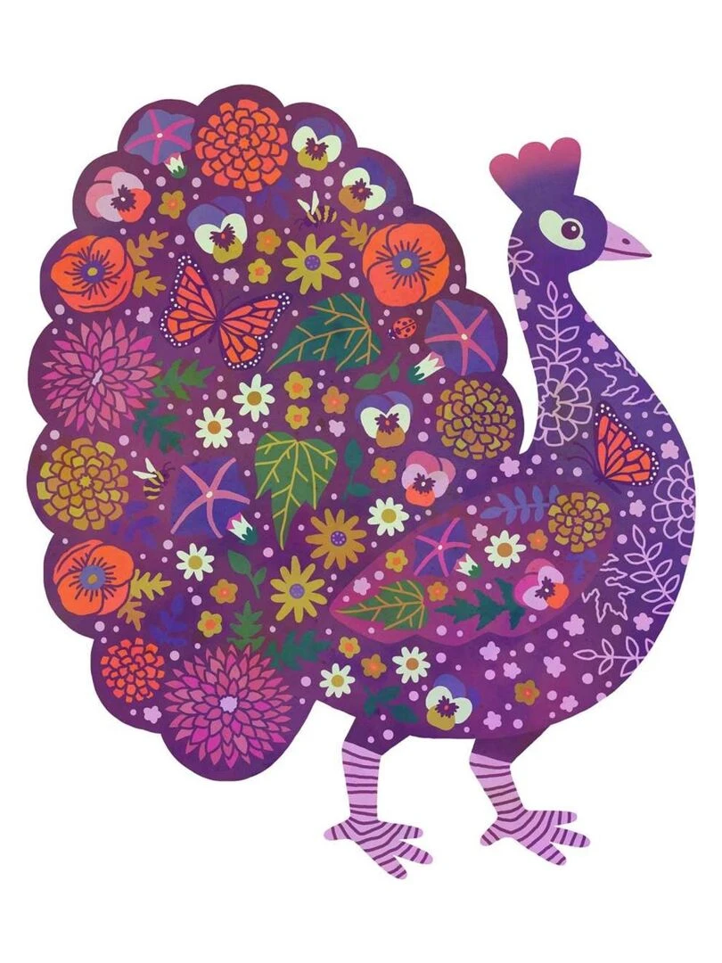 Peacock Puzz'art 500 pièces N/A