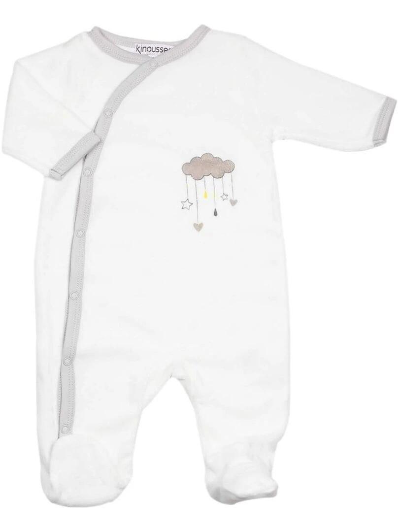 Pyjama naissance modèle Doux Rêves Blanc