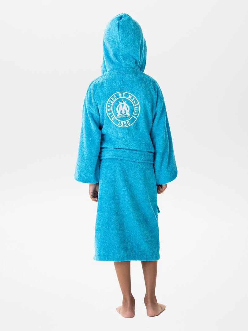 Peignoir de bain 'OM'   Bleu