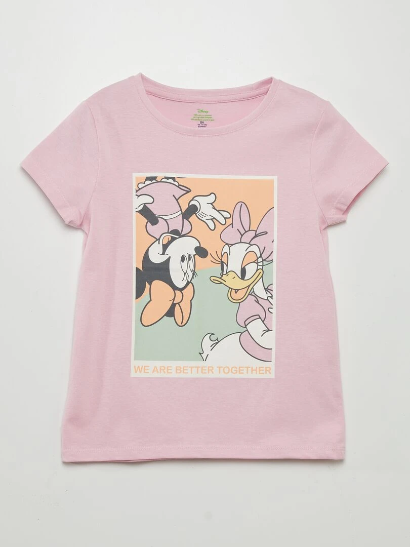 T shirt 'Minnie' de 'Disney' Rose