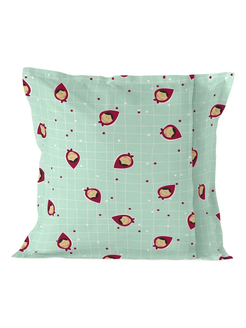 Taie d'oreiller Grandma notebook "Happyfriday"   Blanc