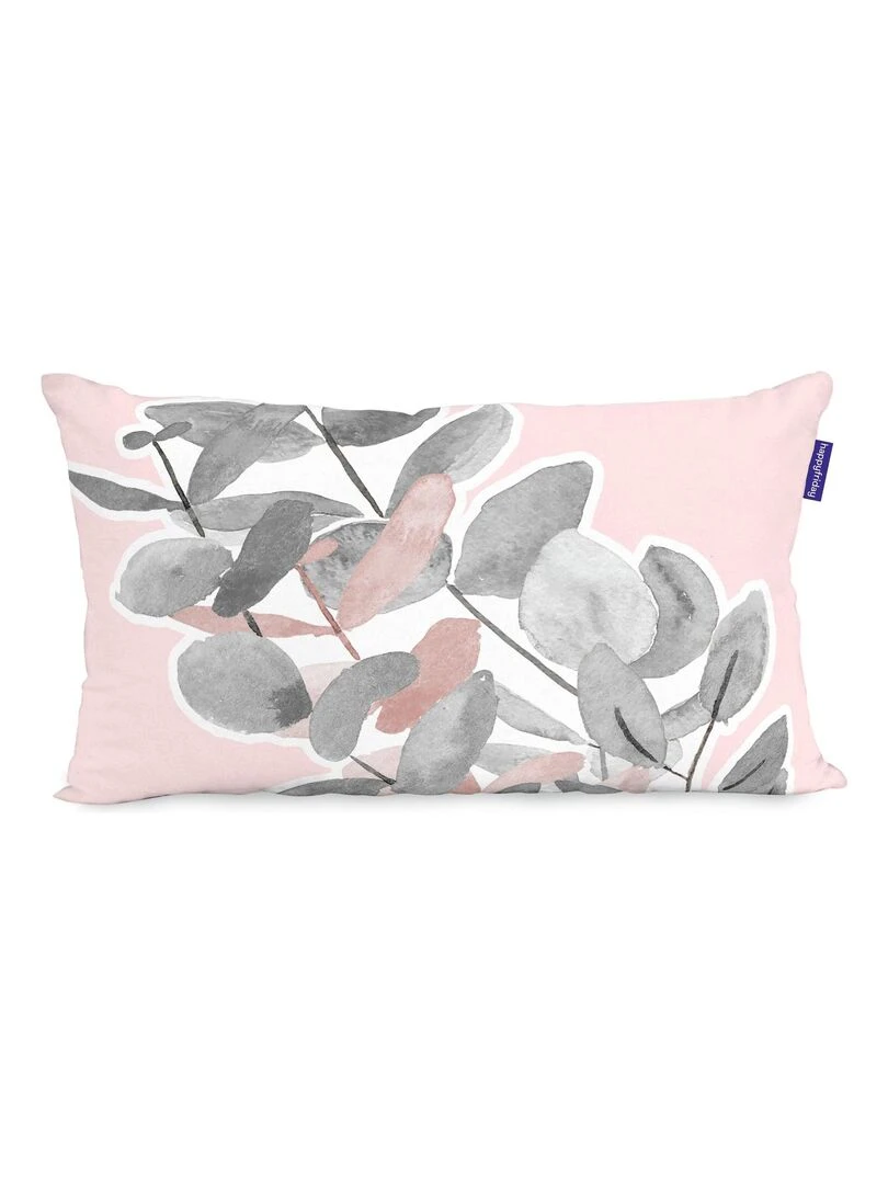 Housse de coussin Soft bouquet "Happyfriday"   Blanc