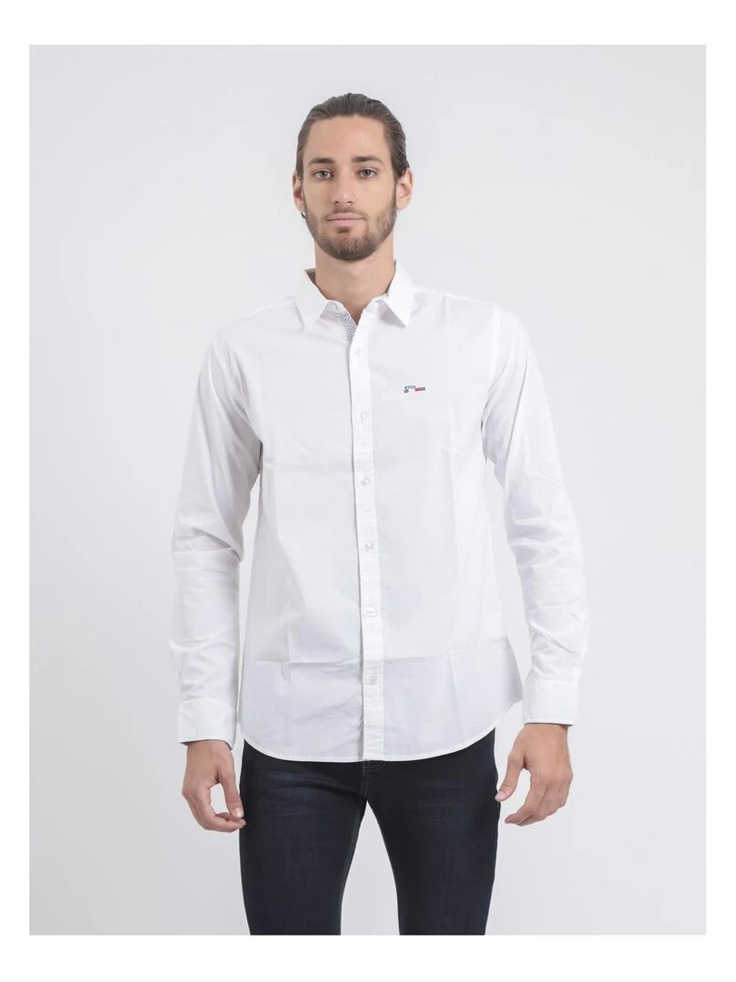 Chemise manches longues TARTIK Blanc