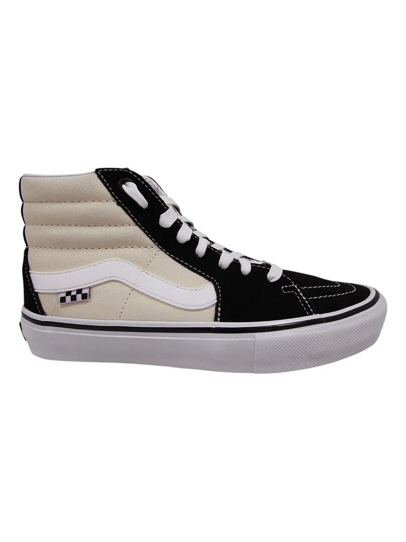 Baskets montantes 'Vans' 'Skate Sk8 Hi' Noir Beige