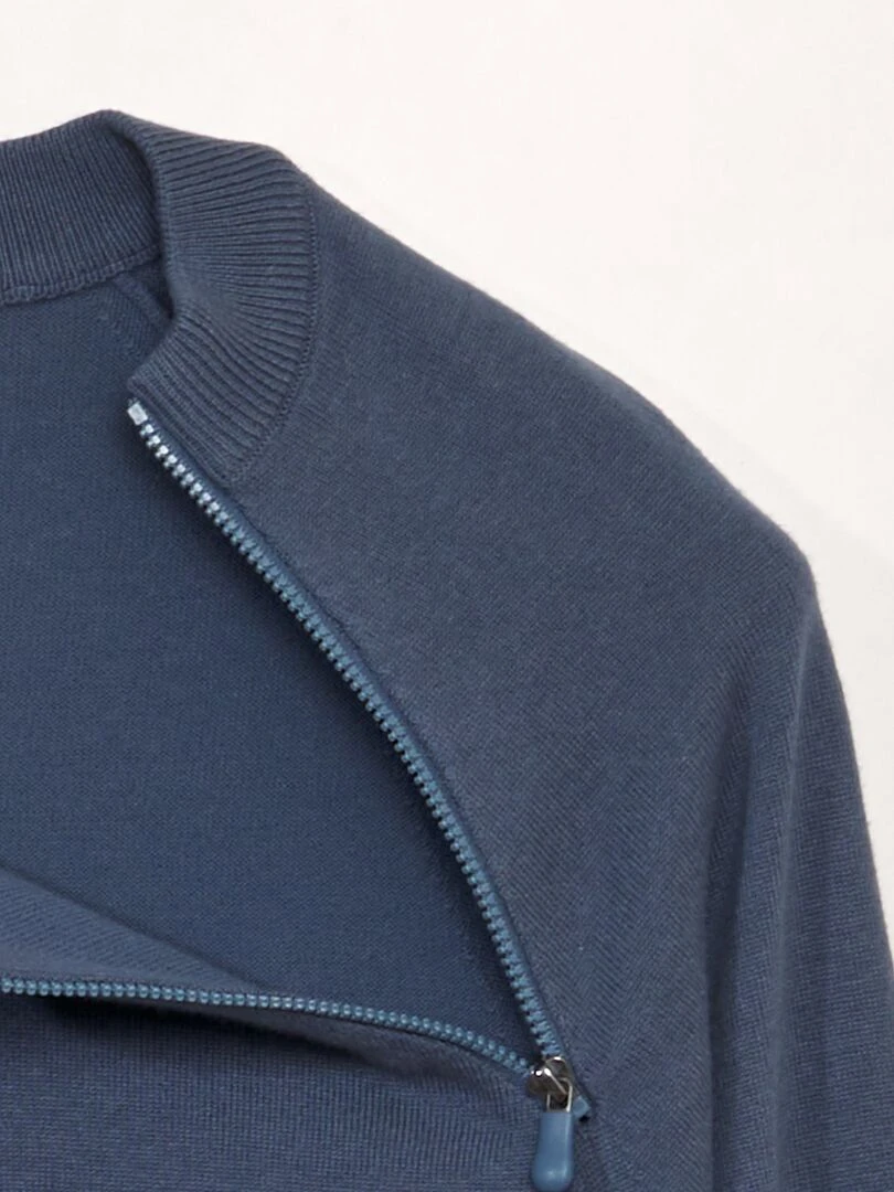 Sweat en maille   So Easy   Bleu