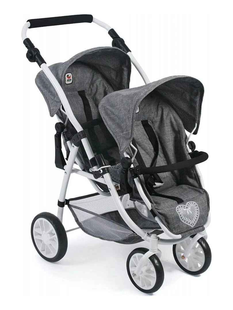 Poussette Tandem Buggy Vario Gris Jeans N/A
