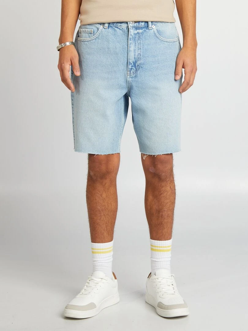 Bermuda en jean Double stone