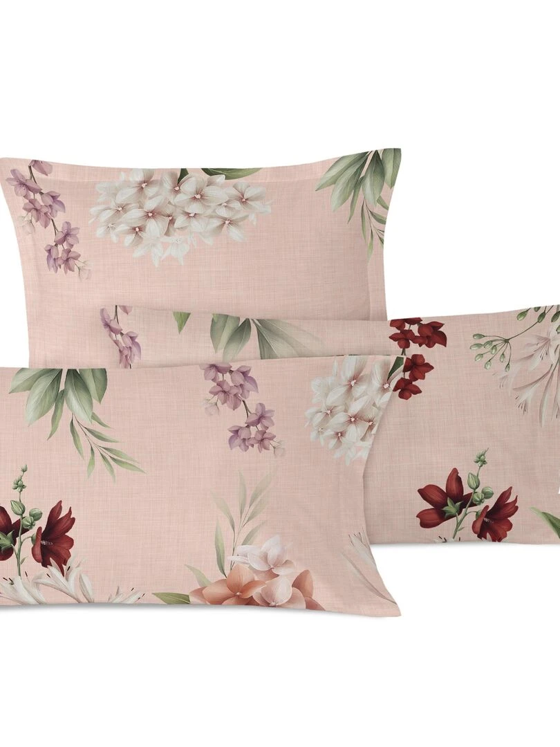 Taie d'oreiller Summer floral "Happyfriday" Multicolore