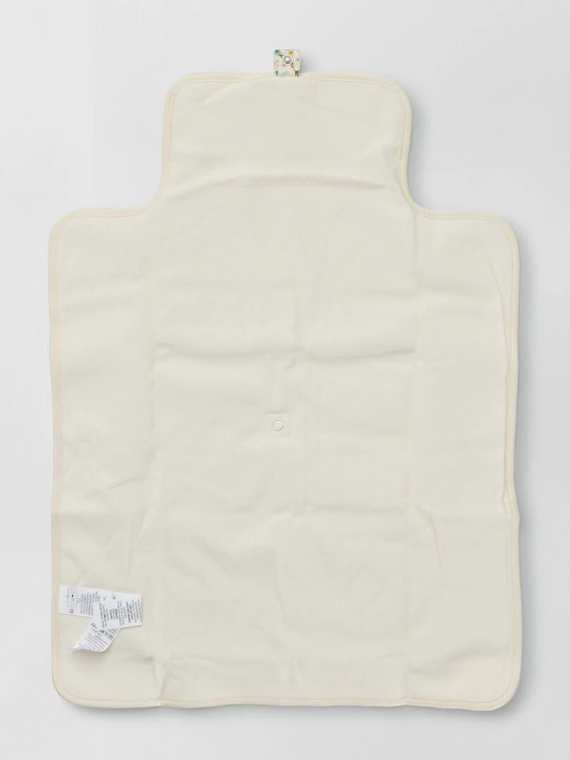 Tapis à langer   Blanc/Vert