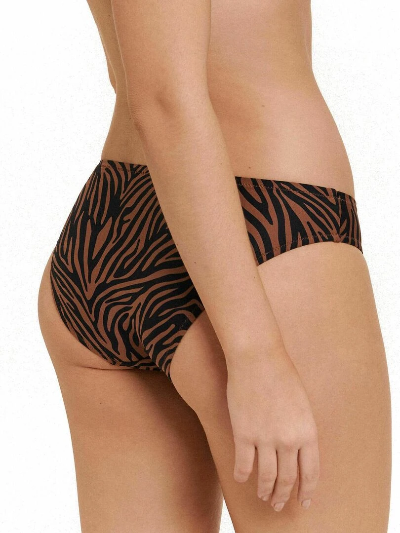 Bas maillot slip de bain Lima Marron
