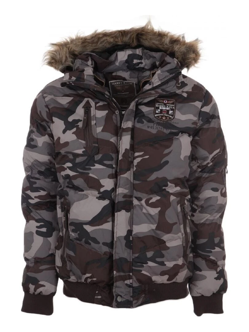 Doudoune homme CARAIBES   HARRY KAYN   Marron