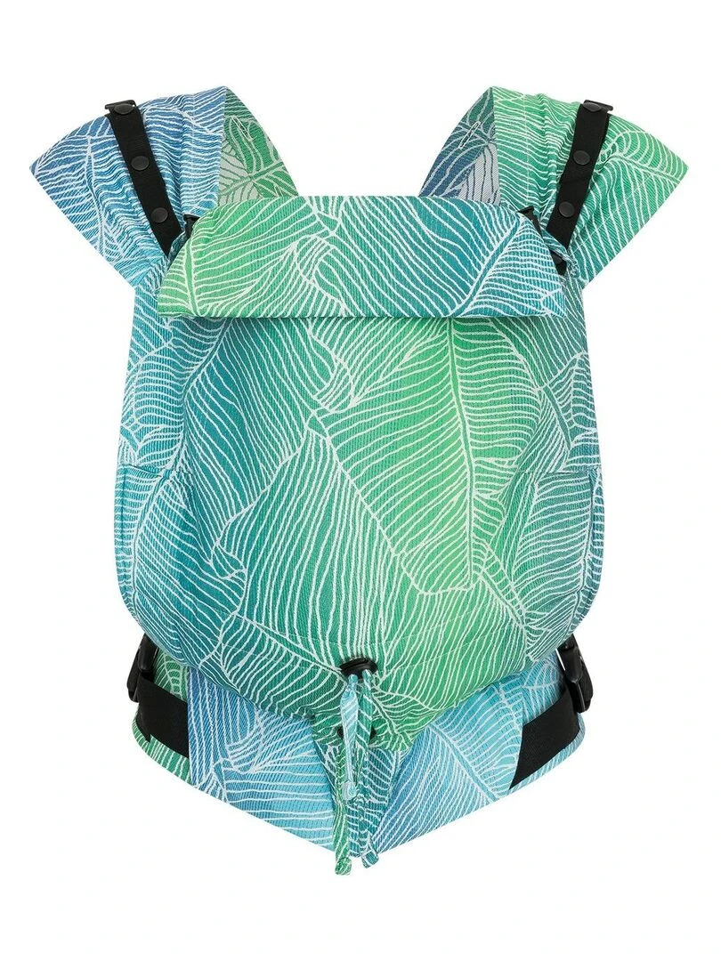 Hoppediz Porte bébé Primeo Bleu Vert Blanc