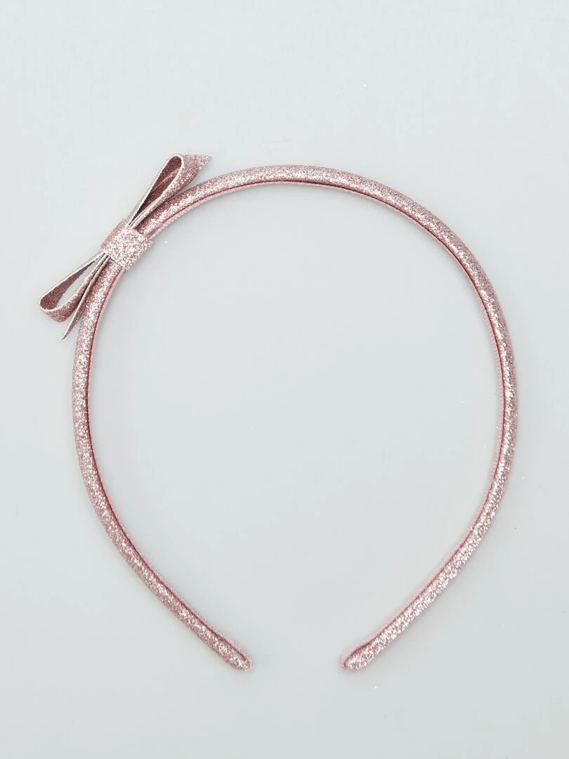 Duo de serre tête pailletés Rose