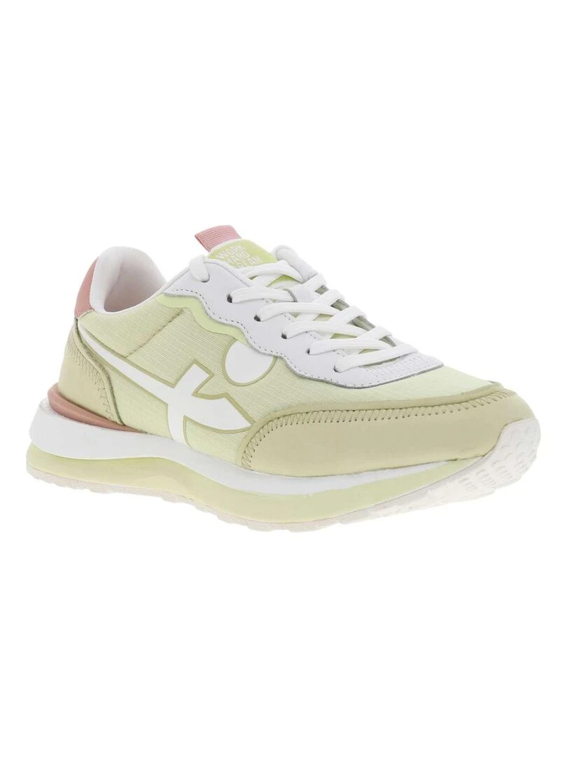 TAMARIS Baskets cuir Jaune