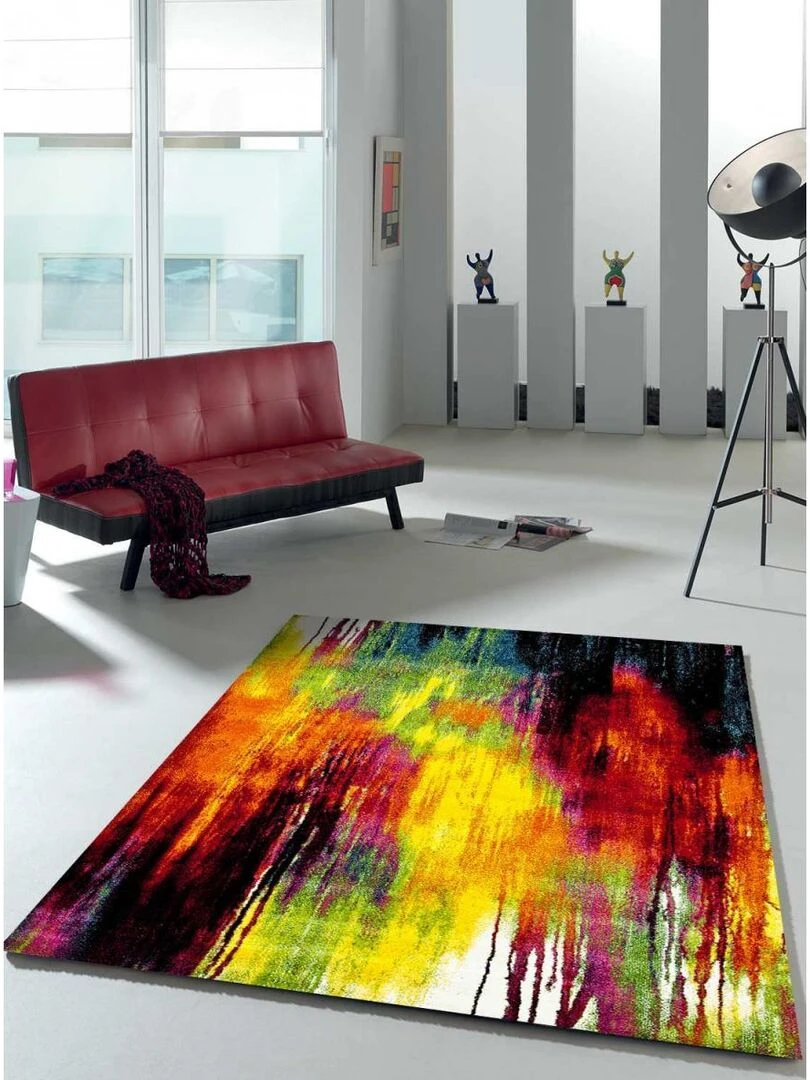 Tapis salon JOLIA 1 OEKO TEX® Multicolore
