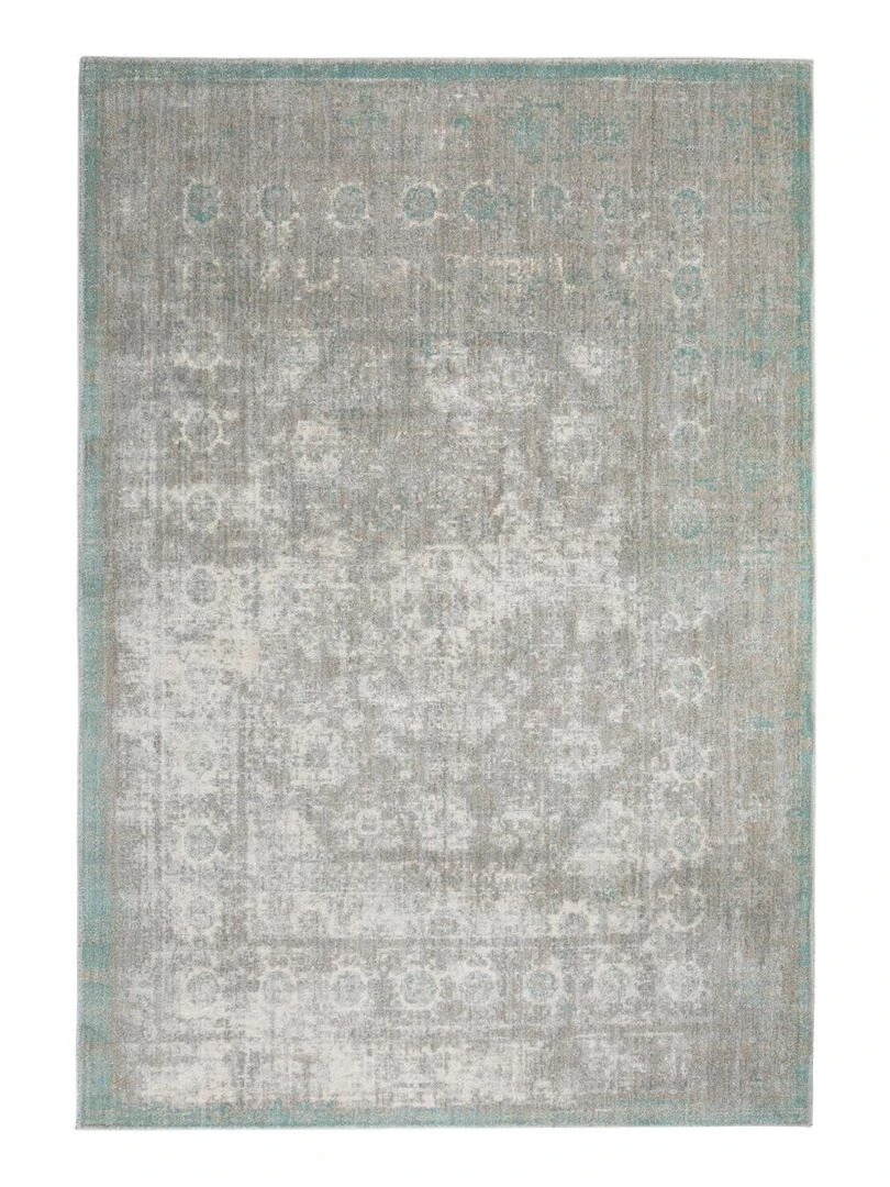 Tapis salon BELANO tissé Gris