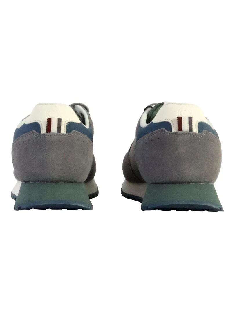 Basket Cuir Colmar Travis Authentic   Gris