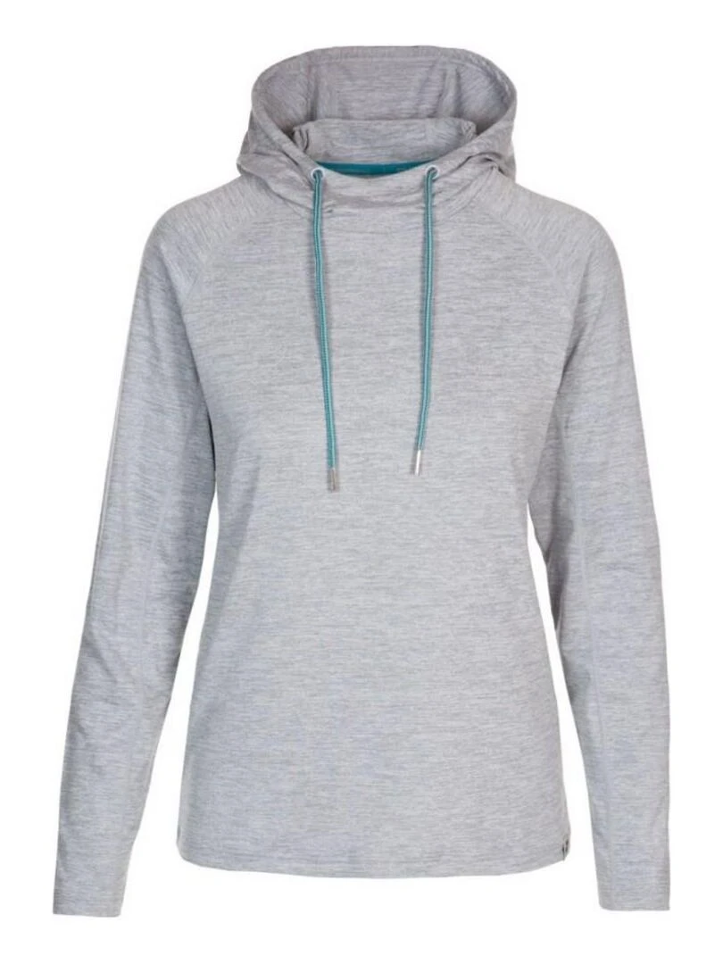Trespass Sweat à capuche HATTIE Gris moyen
