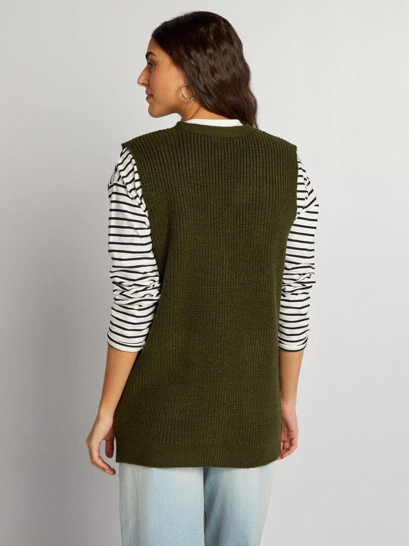 Gilet sans manches   Vert