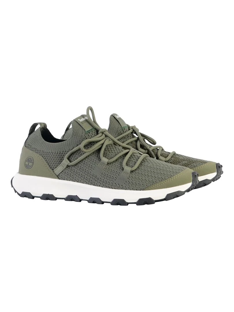 Basket Plate à Lacets Timberland Winsor Trail Low   Vert