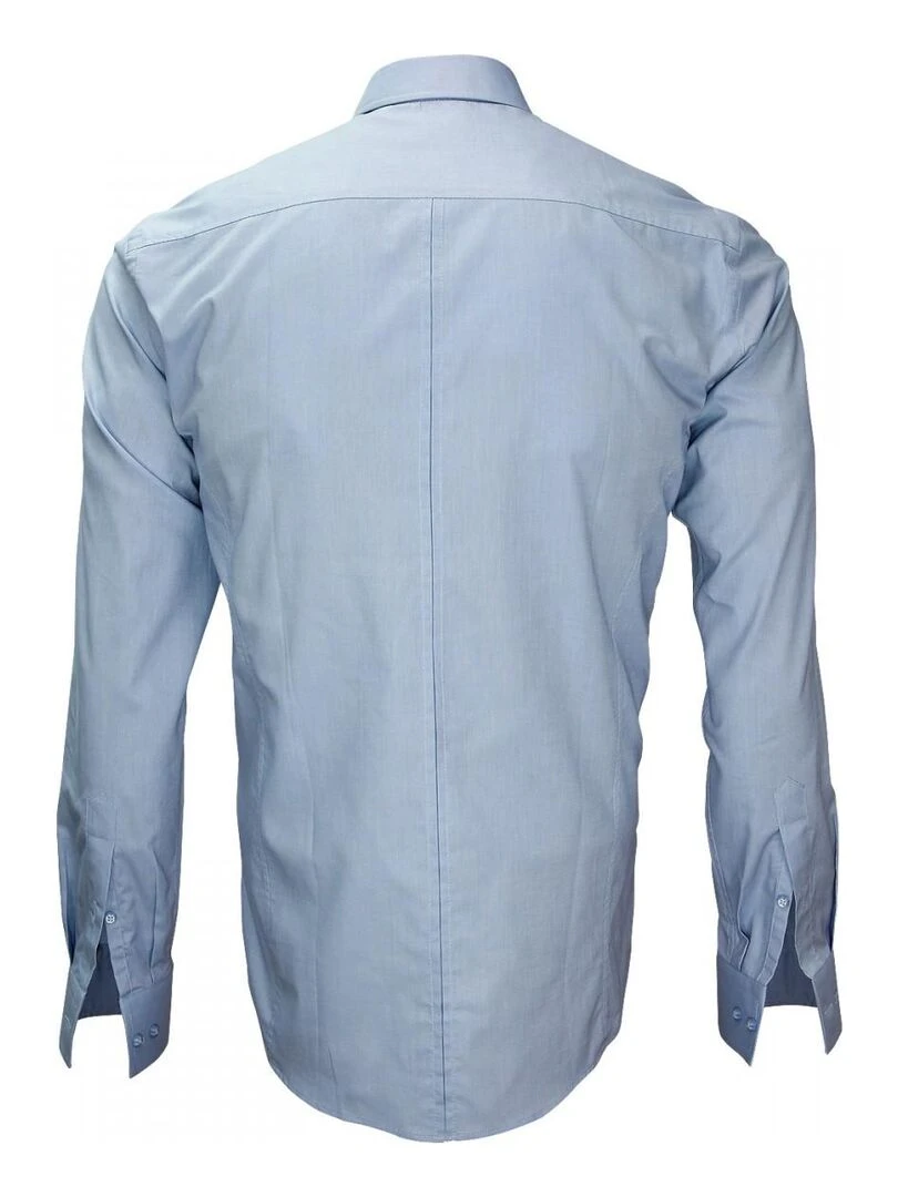 Chemise tissu pinpoint PRESTIGE Bleu