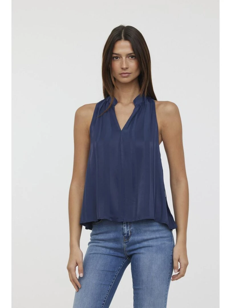 Lee Cooper Blouse sans manches rayon regular MAX Bleu foncé