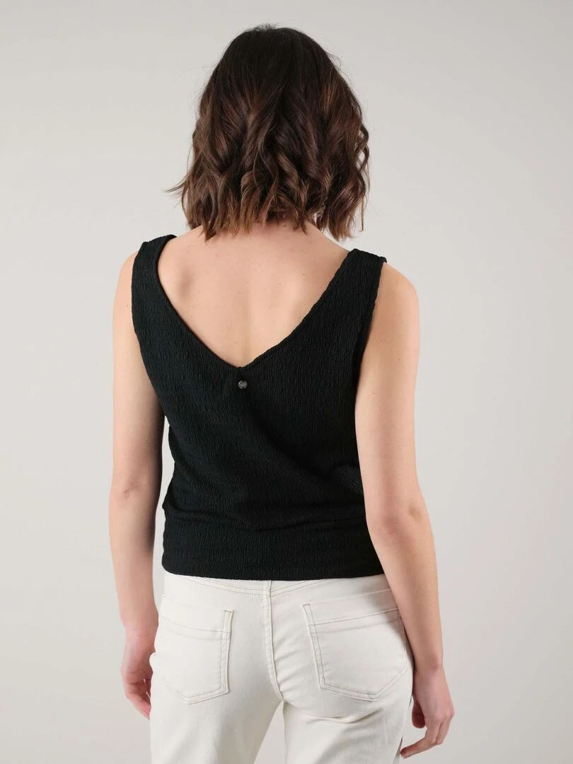 Débardeur casual pour femme 'Deeluxe'   Noir