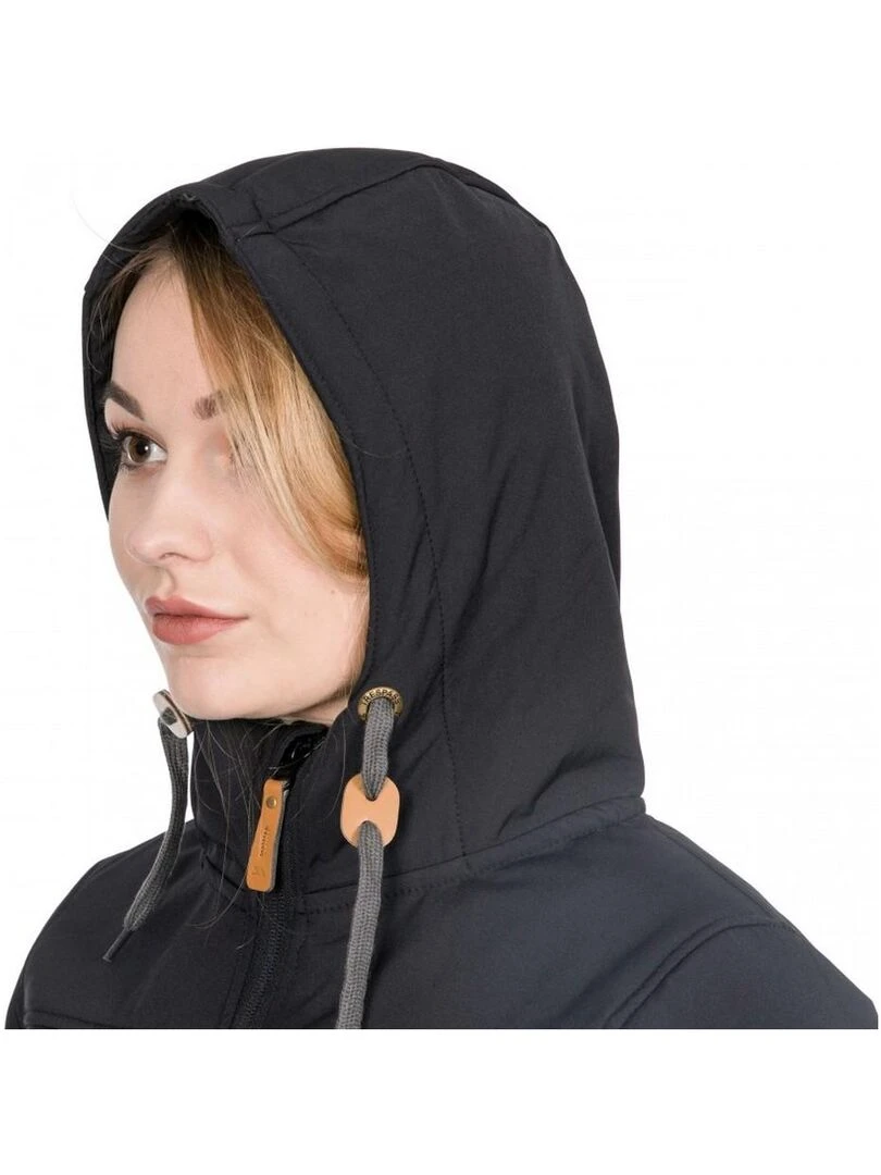 Trespass   Veste imperméable longue KRISTEN   Noir