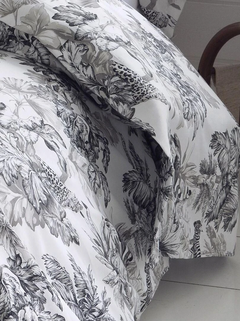 Parure de draps 4 pièces esprit savane Blanc