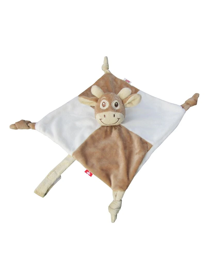 Steff Swissy doudou Blanc Marron