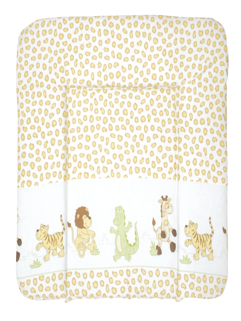 ROBA Matelas À Langer "Safari" 85x75 Revêtu De PU Jaune