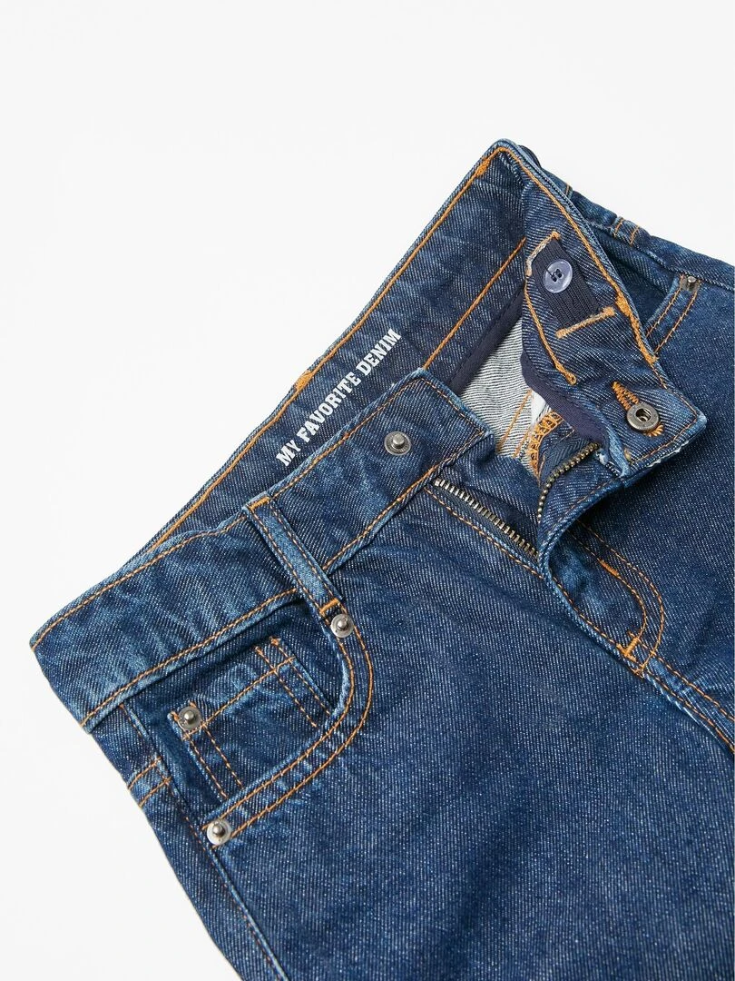 Jean en Coton Garçon 'Straight Fit'  ALPINE LUXURY   Bleu