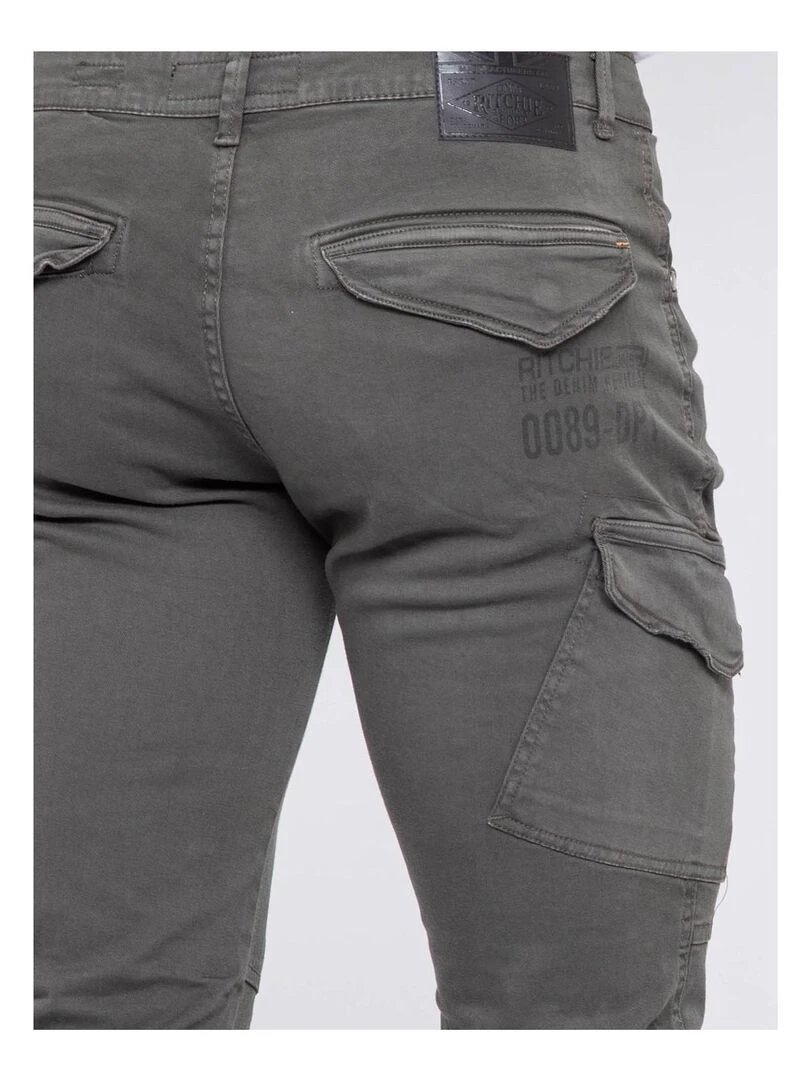 Pantalon battle CADWELL   Gris