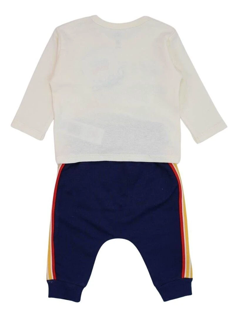 Disney Ensemble T shirt pantalon bébé garçon Imprimé Le Roi Lion Beige