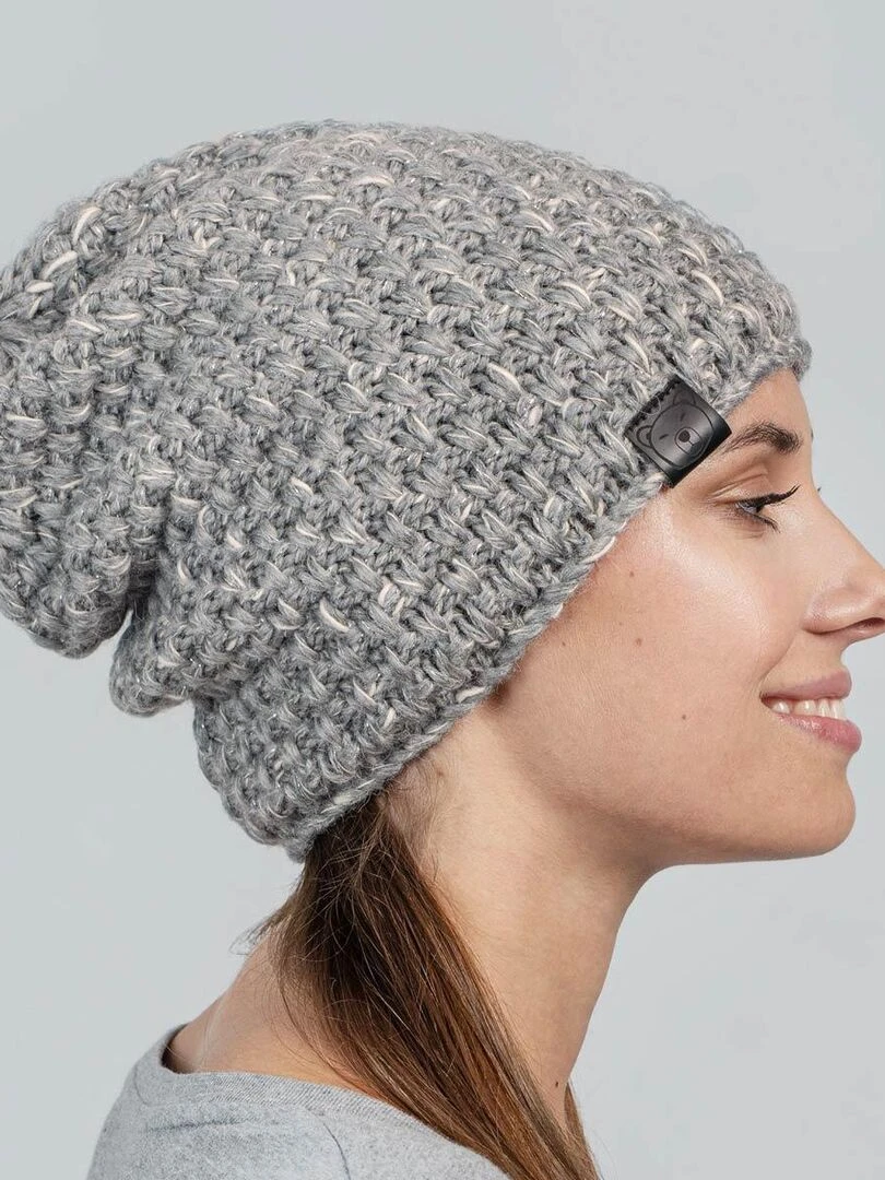 Bonnet Tricot Lumina Made in UE Gris