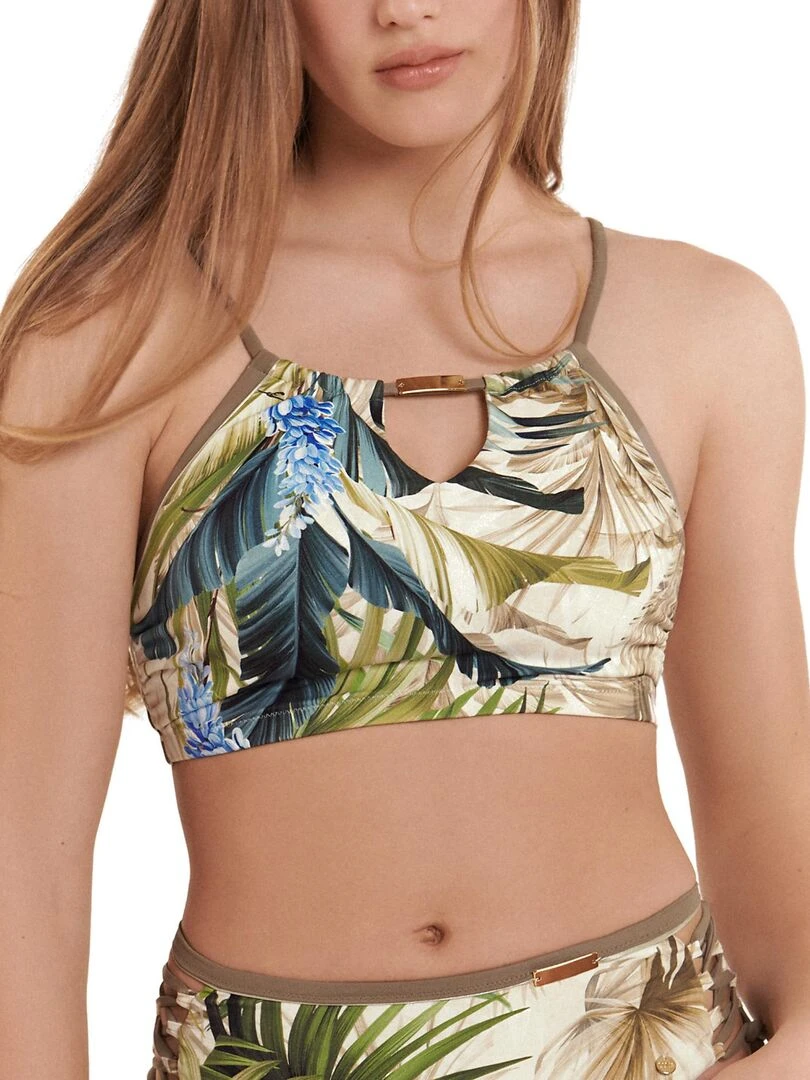 Haut maillot de bain bralette Ensenada Vert
