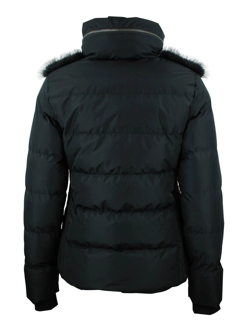 Doudoune fourrure AFOURIR PEAK MOUNTAIN Noir Noir