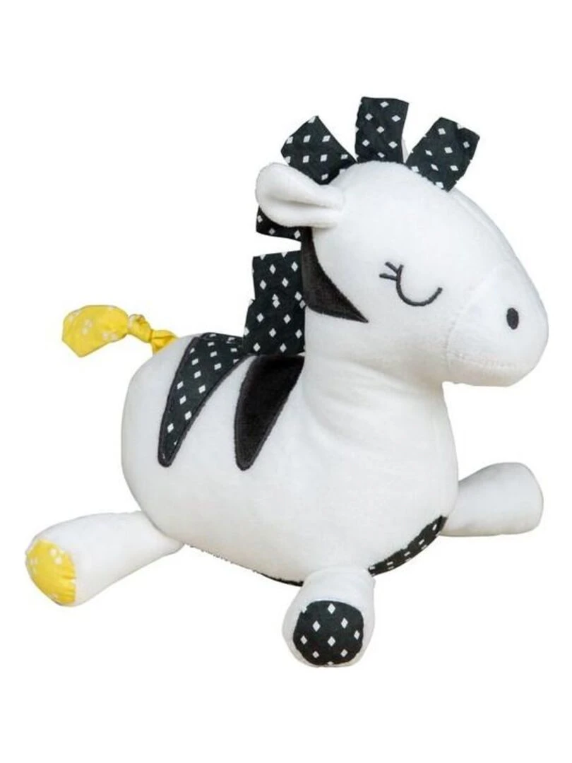 Doudou en velours blanc SAUTHON Blanc