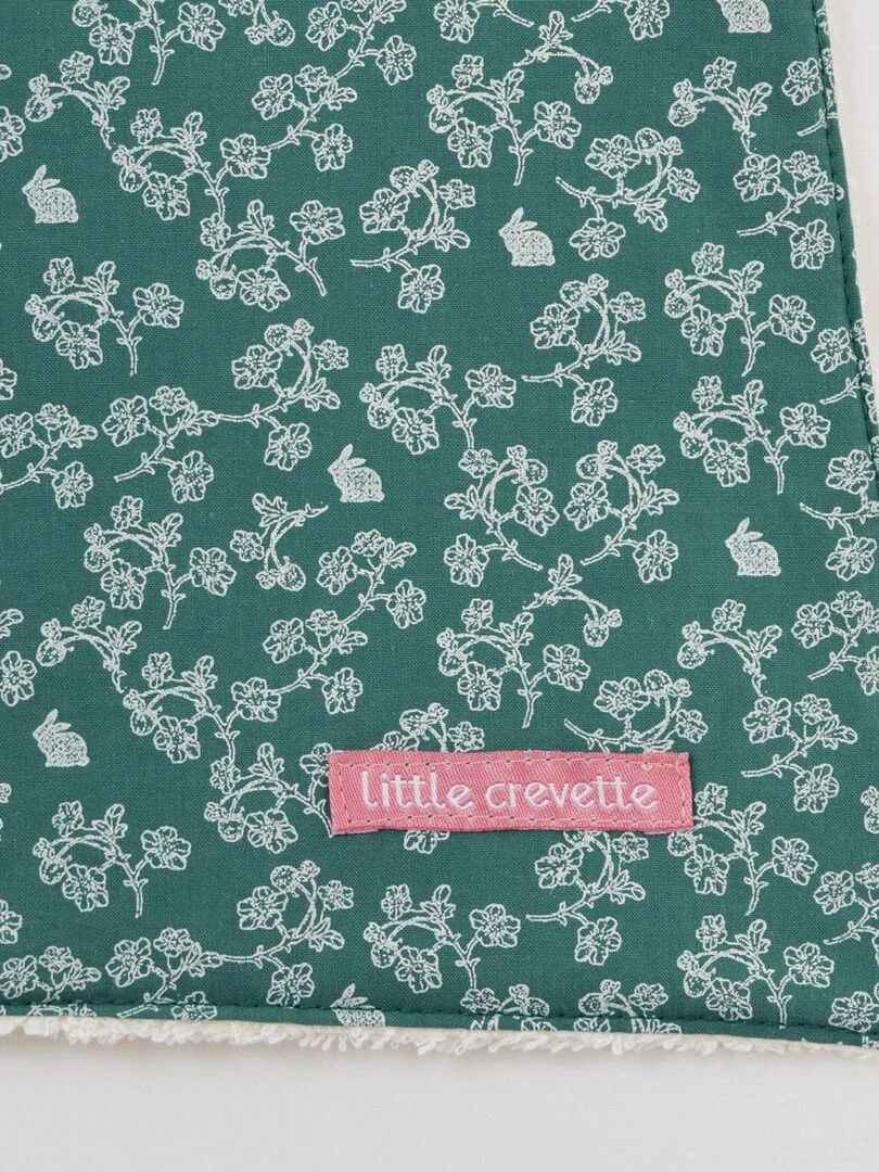 Bavoir élastiqué Mahé LITTLE CREVETTE Vert