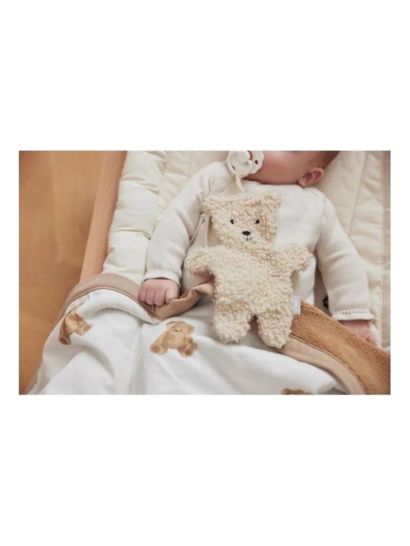 Attache Sucette Teddy Bear Naturel   Jollein   Beige