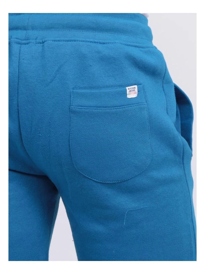 Bermuda molleton BIDMIN   Bleu roi
